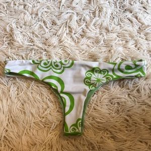 UMIKO SWIMWEAR REVERSIBLE THONG BIKINI